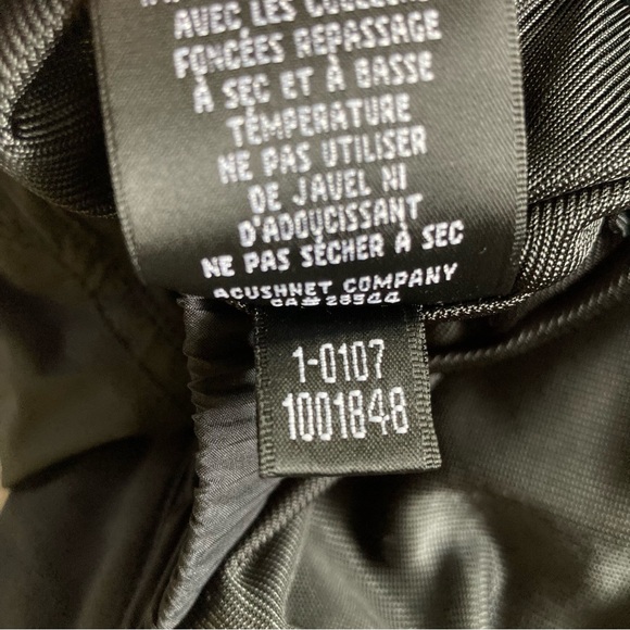 DryJoys by FootJoy Rain Wind Golf Jacket Mens XL Black Removable Long Sleeves - Picture 15 of 15